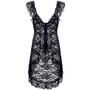 Lace-up Sleepwear Dress