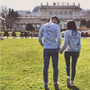 The King&His Queen Men Women's Casual Lover Couple's Cotton Sweatshirts Hoodies for Autumn Winter