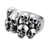 Stainless Steel Skull Ring