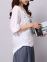 Casual Round Neck Excellent Printed Short Sleeve T-Shirt