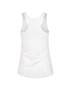 Casual Scoop Neck Racerback Letters Printed Sleeveless T-Shirt