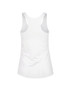 Casual Scoop Neck Racerback Letters Printed Sleeveless T-Shirt