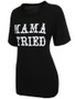 Casual Contrast Letters Printed Round Neck Short Sleeve T-Shirt