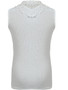 Casual V-Neck Decorative Lace Plain Sleeveless T-Shirt