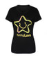 Casual Cute Star Letters Printed Short Sleeve T-Shirt