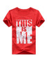 Casual This Is Me Trendy Printed Round Neck T-Shirt