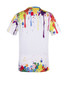 Casual Short Sleeve Round Neck Multi-Color Printed T-Shirt
