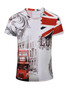 Casual Breathable Casual Short Sleeve Printed T-Shirt