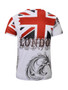 Casual Breathable Casual Short Sleeve Printed T-Shirt
