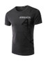 Casual Letters Men's Casual Short Sleeve T-Shirt