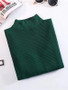 Autumn Turtleneck Pullovers Sweaters Primer Shirt Long Sleeve Short Korean Slim Fit Tight Sweater