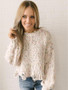 Fshion Long Sleeves Sweater Tops