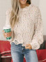 Fshion Long Sleeves Sweater Tops