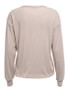 Apricot Pockets Long Sleeve Casual Sweet Going out Pullover Sweater