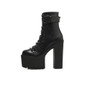 Metal Buckle Ankle Boots