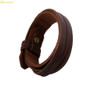 Viking/Norse Leather Wrap Cuff Brown or Black Bracelet