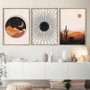 Abstract Mid Century Canvas Paintings