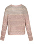 New Pink Round Neck Long Sleeve Going out Pullover Sweater