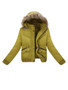 Casual Hooded Flap Pocket Quilted Padded Coat