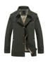 Lapel Men Trench Coat