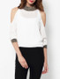 Casual Plain Solid Long Sleeve T-shirt