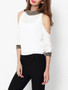 Casual Plain Solid Long Sleeve T-shirt