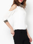 Casual Plain Solid Long Sleeve T-shirt