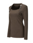 Casual Decorative Button Plain Long Sleeve T-Shirt