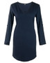 Casual Loose Plus Size Elegant Long Sleeve Irregular Chiffon Dresses