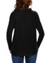 Casual Band Collar Side-Vented Zips Plus Size Sweater