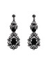 Casual Hollow Out Faux Crystal Earring