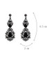 Casual Hollow Out Faux Crystal Earring