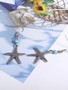 Casual Fashion Starfish Pendant Earring