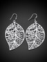 Casual Leaf Hollow Out Boho Earring