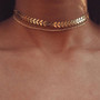 Fashion Multi Arrow Choker Necklaces Women Ladies Double Layers Gold Chain Pendant Necklaces Jewelry Creative Female Party Gifts