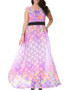 Casual Delightful Floral Lace V-Neck Plus Size Maxi Dress