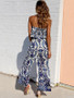 Floral Off-the-shoulder Wide Leg Long Jumpsuits