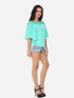 Casual Lace Plain Exquisite Off Shoulder Short-sleeve-t-shirt