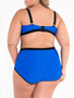 Casual Sexy Style Color Block Plus Size Bikini