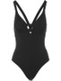 Sexy V-neck One-piece Swimwear