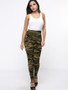 Casual Camouflage Slim-Leg Legging