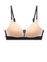 Casual Decorative Lace Color Block Bra