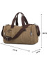 Casual Dual-Use Men's Canvas Camping Crossbody Handbag