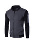 Casual Fleece Warm Mens Bomber Jacket