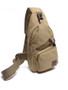 Casual Men Canvas Leisure Shoulder Bag