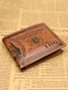 Casual Men PU Leather Bifold Wallet Purse US Dollar Style Card Holder