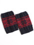 Casual Christmas Patterned Knitted Leg Warmer
