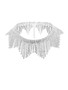 Casual High-Quality Tassels Rhinestone Choker Necklace