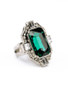 Casual Silver Plated Vintage Ring