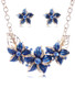 Casual Fashion Flower Fashion Necklace And Earring